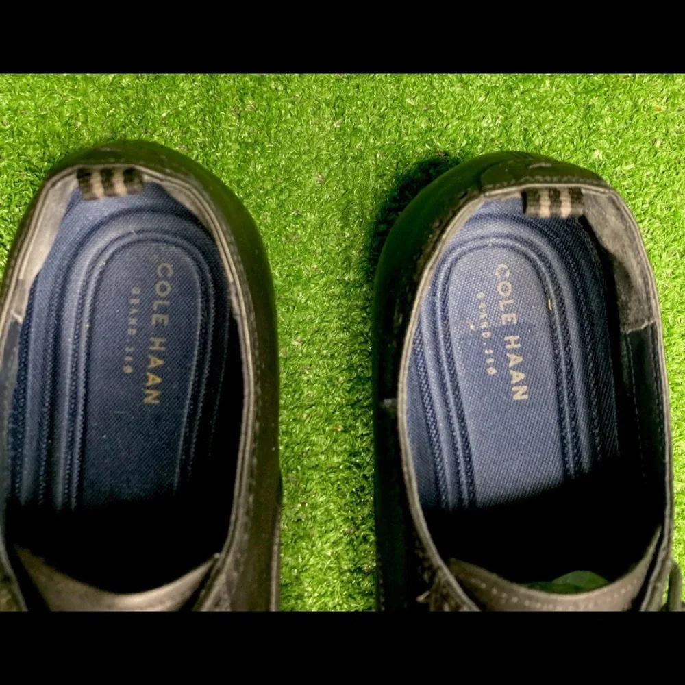 Cole Haan Jefferson Grand 2.0 Plain Toe Derby Men’s Black‎ Leather SZ 11